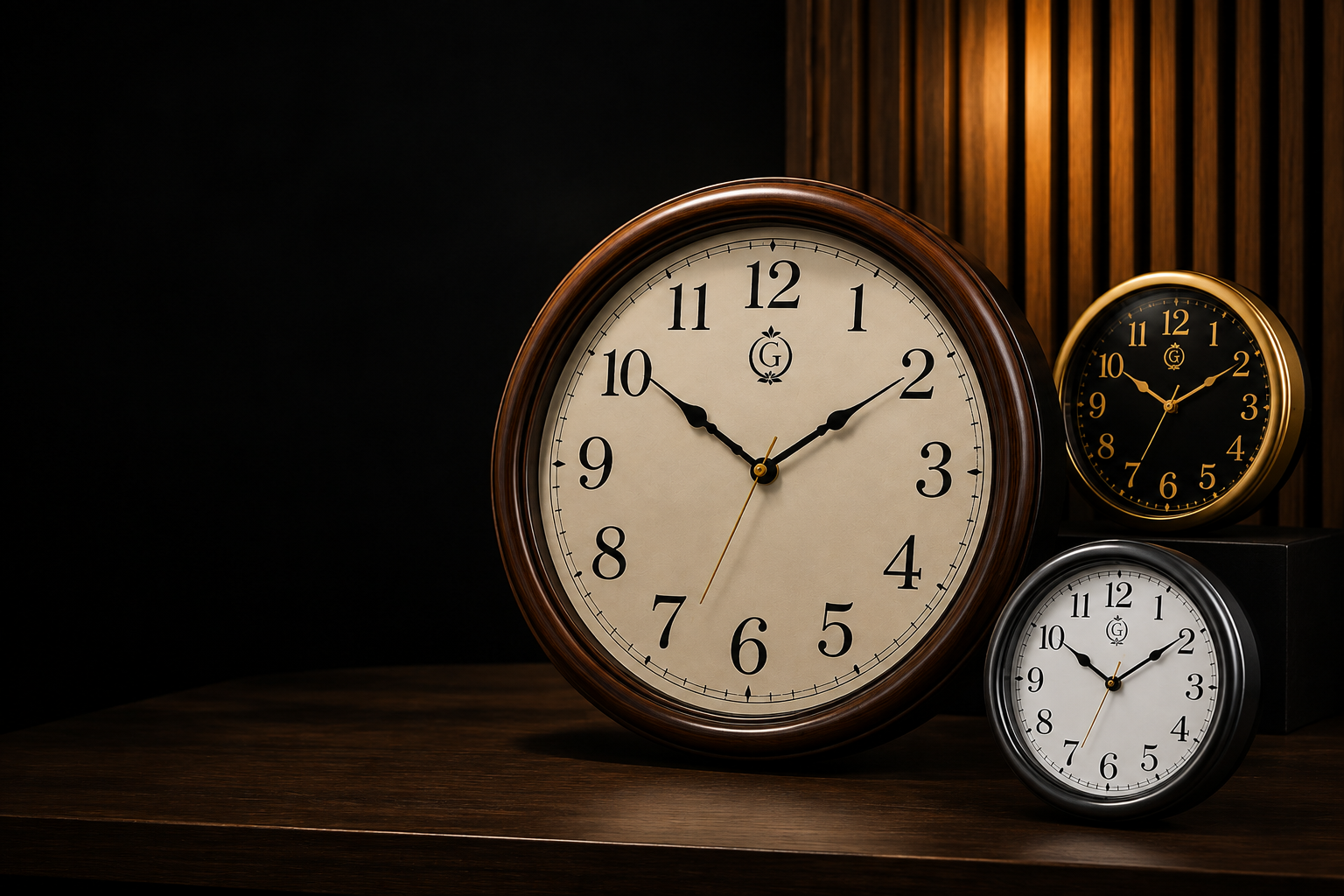 A premium collection of customizable SGS wall clocks